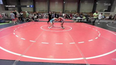 120 lbs Consi Of 4 - Luis Millan, Georgia vs Dylan Lynn, Glasgow Wrestling Academy