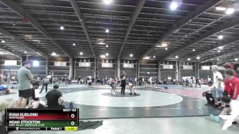 106 lbs Cons. Round 3 - Noah Stockton, East Valley Wrestling Club vs Evan Kudloski, Unattached