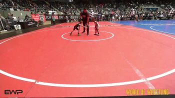 40 lbs 5th Place - Cashton Sorum, Salina Wrestling Club vs William Grimm, Westshore Wrestling Club
