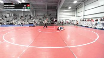 80 lbs Rr Rnd 2 - Kayden Rands, Team Michigan vs Silas Bennett, Buffalo Valley Wrestling Club EL Black