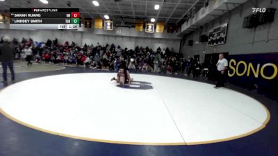 155 lbs Champ. Round 1 - Lindsey Smith, Torrance vs Sarah Huang, Harvard Westlake