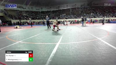 150 lbs Consi Of 16 #1 - William Porter, Tulsa Union vs Tylan Montgomery, Bixby