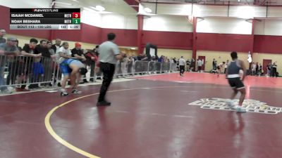 150 lbs Round Of 16 - Isaiah McDaniel, MetroWest United vs Noah Beshara, Methuen