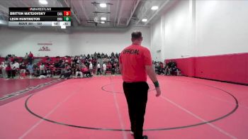 150 lbs Cons. Round 2 - Britton Matejovsky, Eaglecrest vs Leon Huntington, Englewood