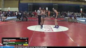 113 lbs Cons. Round 3 - Tommy Blackmon, Lewis - Palmer vs Bailey Compton, Mesa Ridge