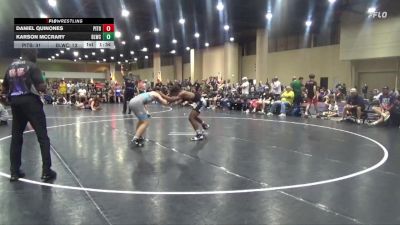 157 lbs Round 2 (6 Team) - Daniel Quinones, Florida Pittbulls vs Karson McCrary, Blackman WC