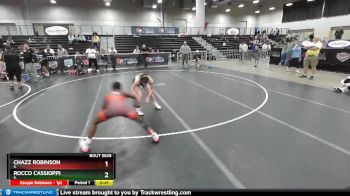 102 lbs Quarterfinal - Rocco Cassioppi, IL vs Chazz Robinson, IL