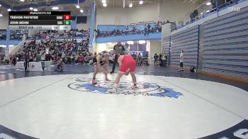 113 lbs Cons. Round 6 - John Behm, Shelley vs Trevor Paynter, Homedale High School