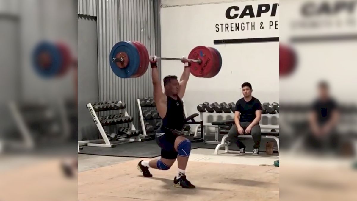 D'Angelo Osorio Breaks Donny Shankle's PWA Clean & Jerk Record