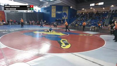 120 lbs Semifinal - Mai Graham, Southern Lehigh vs Danika Castrejon, Mountain ViewHS