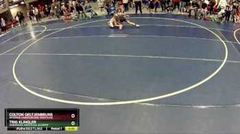 67 lbs 2nd Place Match - Trig Klingler, Sanderson Wrestling Academy vs Colton Oeltjenbruns, Wyoming Underground Wrestling