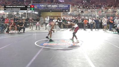 144 1A Cons. Semi - Sterling Hollingsworth, Florida vs Aaron Robinson, Wakulla Hs