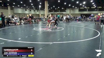 130 lbs Round 4 (6 Team) - Kameron Easter, Lady Gator Dawgs vs Sara Goodman, BHWC/ Florida Supreme