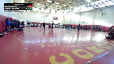130 lbs Cons. Round 2 - Greisy Sanchez, Grand Terrace vs Victoria Melgoza, King, Martin Luther Jr