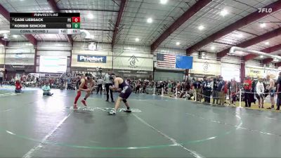 157 lbs Cons. Round 1 - Cade Liebsack, Pershing County vs Korbin Sencion, Yerington