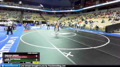 138 Class 2 lbs Cons. Round 1 - Trevor Green, St. Michael The Archangel Catholic vs Lane Patterson, Kirksville