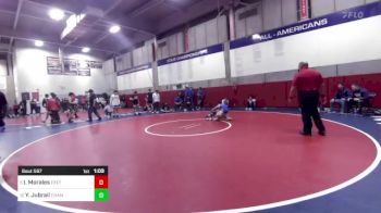120 lbs Round Of 16 - Ian Morales, Exeter Union vs Yousef Jubrail, Chaminade College Prep Sch