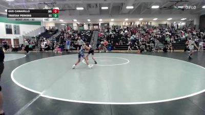 92 lbs Cons. Round 1 - Tristan Perkins, Victory vs Gus Camarillo, Shelton Wrestling Academy
