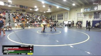 285 lbs Cons. Round 4 - Jake Denney, Peninsula vs Jonathan Letona, Mayfair