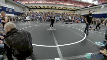 90 lbs Consolation - Fernando Sierra, OKC Saints Wrestling vs Jeffrey Parker, Lions Wrestling Academy