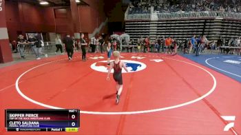 53 lbs Champ. Round 2 - Skipper Pierce, Top Of The Rock Wrestling Club vs Cleto Saldana, Powell Wrestling Club