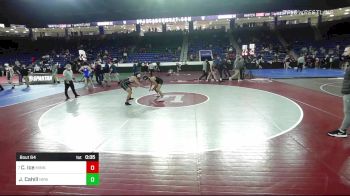 138 lbs Round Of 64 - Cam Ice, Minnechaug vs Jack Cahill, Norwalk