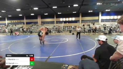 165 lbs Semifinal - Josiah Moreira, Rough House WC vs Ryan Carroll, Granite WC