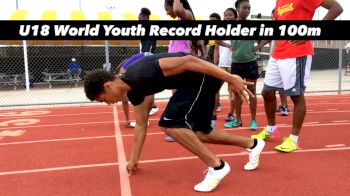 Workout Wednesday: World Youth 100m Record Holder Anthony Schwartz