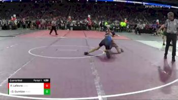 D1-103 lbs Quarterfinal - Dominic Gumtow, Warren Woods Tower vs Preston Lefevre, Clarkston