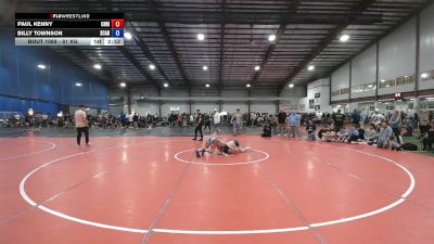 61 kg Rr Rnd 2 - Paul Kenny, Christian Brothers Academy vs Billy Townson, Scarlet Knights Wrestling Club