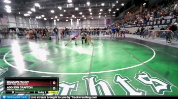 60-61 lbs Round 1 - Dawson McCoy, Deer Park Ironman WC vs Addison Grafton, Ambush Wrestling