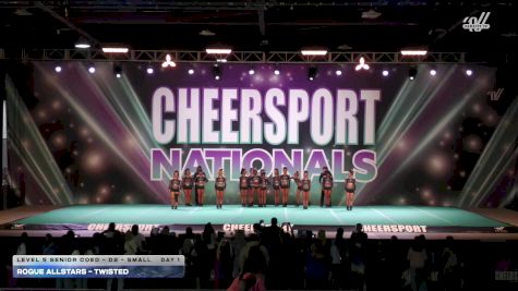 Rogue Allstars - Twisted [2026 L5 Senior Coed - D2 - Small Day 1] 2026 CHEERSPORT National All Star Cheerleading Championship