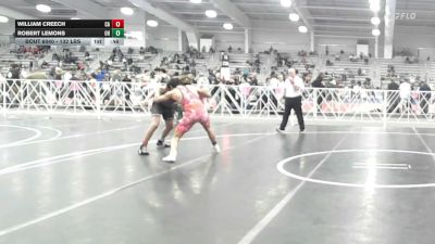 132 lbs Consi Of 64 #2 - William Creech, CA vs Robert Lemons, OH