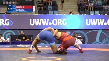 92 kg 1/2 Final - Gavin Allen Nelson, United States vs Zhorik Dzhioev, Russia