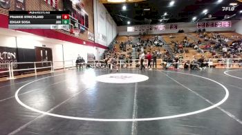 138 lbs Cons. Round 2 - Frankie Strickland, Riverton vs Edgar Sosa, Jackson Hole