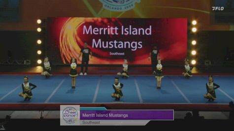 Southeast - Merritt Island Mustangs [2024 East Coast Pop Warner Core Cheer Pee Wee Monday] 2024 Pop Warner National Cheer & Dance Championship