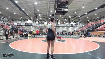 117 lbs Quarterfinal - Edelain Rodriguez, Durant High School Girls vs Gracie Blanco, McAlester High School Girls