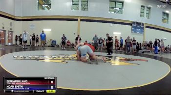 285 lbs Semifinal - Benjamin Land, Team Jeff Wrestling Club vs Noah Smith, Franklin Wrestling Club