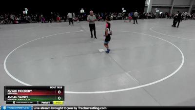 69-72 lbs Cons. Round 1 - Aveah Sainci, Immortal Athletics WC vs Avyah McCrery, Nebraska