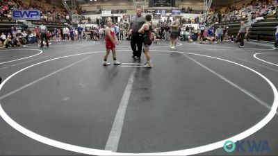 75 lbs Quarterfinal - Joseph Gregory, Shelton Wrestling Academy vs Brueck "Brewick" Larkin, ARDMORE TAKEDOWN CLUB