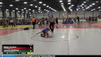 56 lbs Round 5 - Graham Sandoval, Oklahoma Energy vs Benex Velasco, VA Hammers