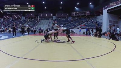 157 lbs Cons. Round 3 - Brock Arrowood, Southeastern vs Mason Obama, Brewton-Parker (GA)
