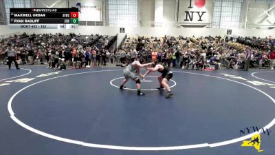 152 lbs Cons. Round 2 - Maxwell Urban, Amherst Youth Wrestling Club vs Ryan Radliff, Shaker Youth Wrestling