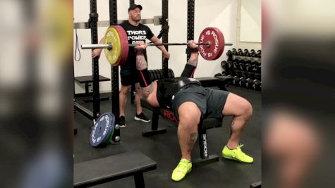 Hafthor "The Mountain" Bjornsson's World's Strongest Man Training Is Sick