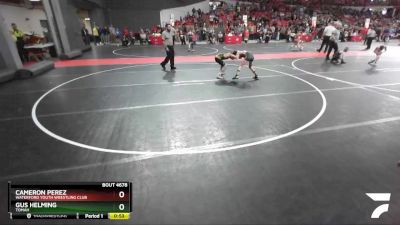 84 lbs Semifinal - Gus Helming, Tomah vs Cameron Perez, Waterford Youth Wrestling Club
