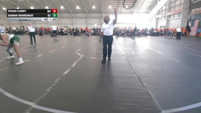 126 lbs Round 3 - Daman Borbonus, GLENOAK vs Ethan Curry, Unaffiliated