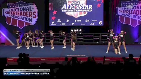 DCA Cheer and Tumbling - Sapphire Diamonds [2026 L2 Junior - D2 - Small - B Day 2] 2026 NCA All-Star National Championship