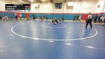 Boys 113 lbs Champ. Round 1 - Joshua Lopez, Pioneer Boys vs Jayden Xie, Mills&nbsp;Boys