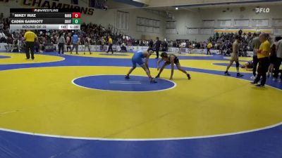 129 lbs Round Of 32 - Mikey Ruiz, Randall (TX) vs Caden Garriott, South Torrance