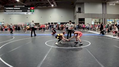 85 lbs Champ. Round 1 - Alfredo Vargas, Slyfox vs Sebastian Gashaw, Central Kansas Young Lions